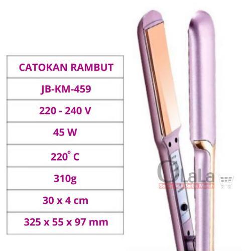 Catokkan Rambut Tuumyy 2In1 Model Lurus Dan Keriting Straight Dan Curly Serbaa Oll-Tm459 Catokan