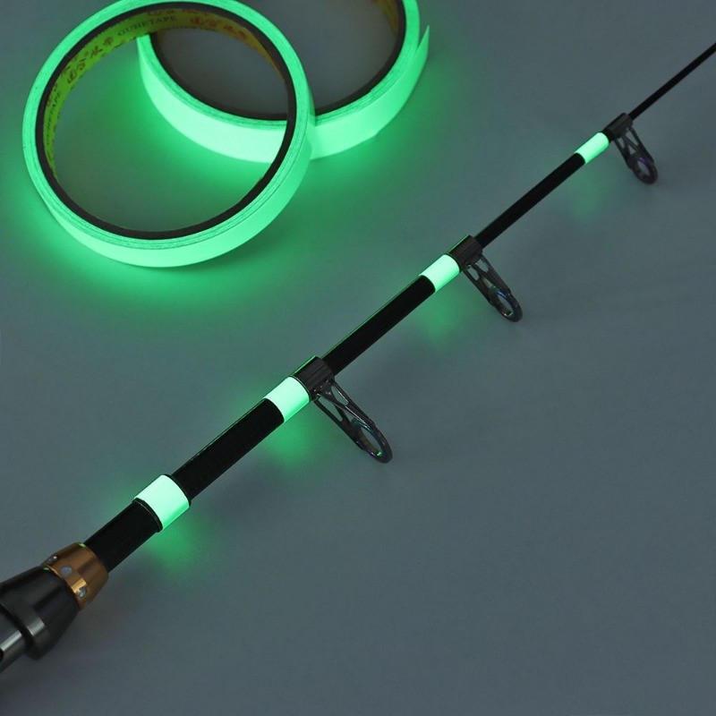 Self Adhesive Green Luminous Tape Night Fishing Rod Luminous Stickers Luminous Continuous Luminous