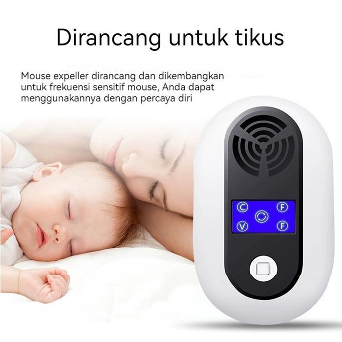 "New" Pengusir Tikus Ultrasonik Pengusir Tikus Ultrasonik Efektif Mengusir Tikus, Kecoa, Semut,