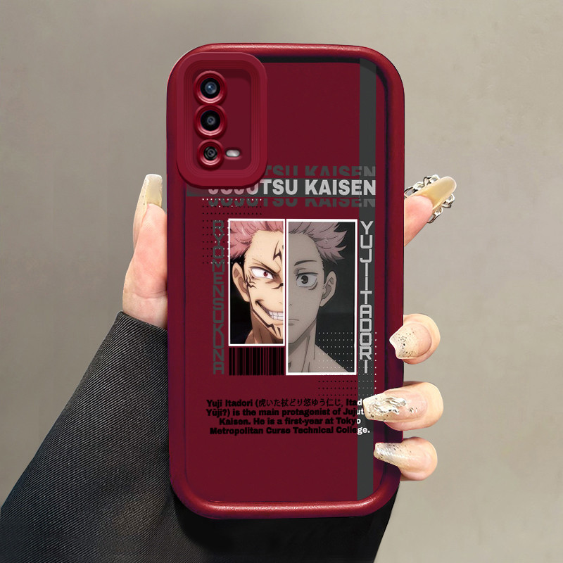 Casing Hp untuk OPPO A55 Case Pria Keren Anime series Phone Kesing silikon Cesing Softcase kasing
