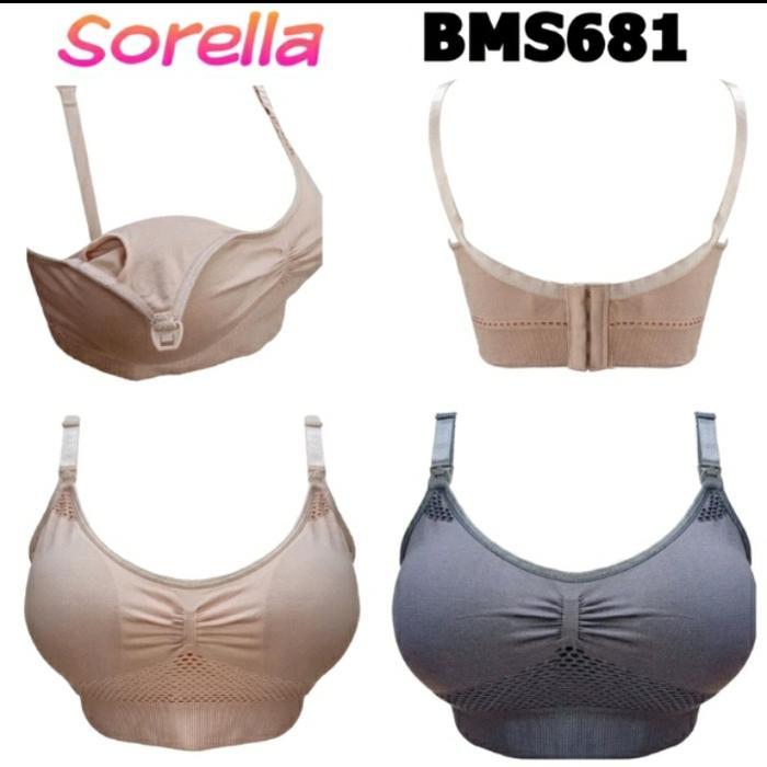 Bms681 Bra Menyusui Sorella Tanpa Kawat 34B