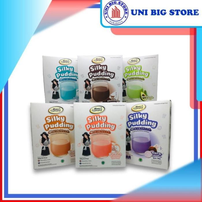 Silky Pudding Forisa Mom's Recipe 155g PUYO Susu Puding Dessert Agar