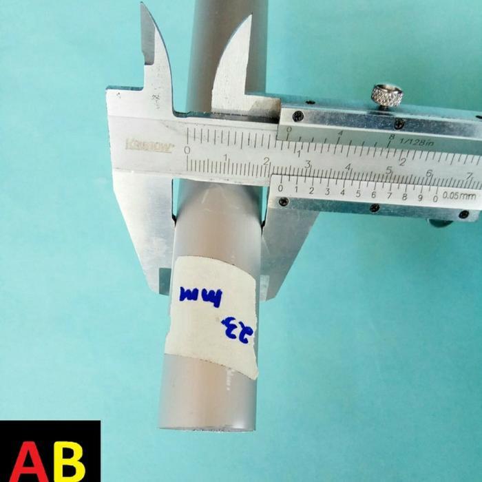 PIPA BULAT ALUMINIUM 23MM 149.5CM