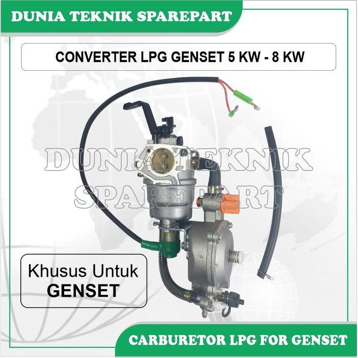 GX390 GX420 GX460 LPG CARBURETOR CONVERTER FOR GENSET / KARBURATOR KONVERTER LPG UNTUK GENSET 5 KW 8