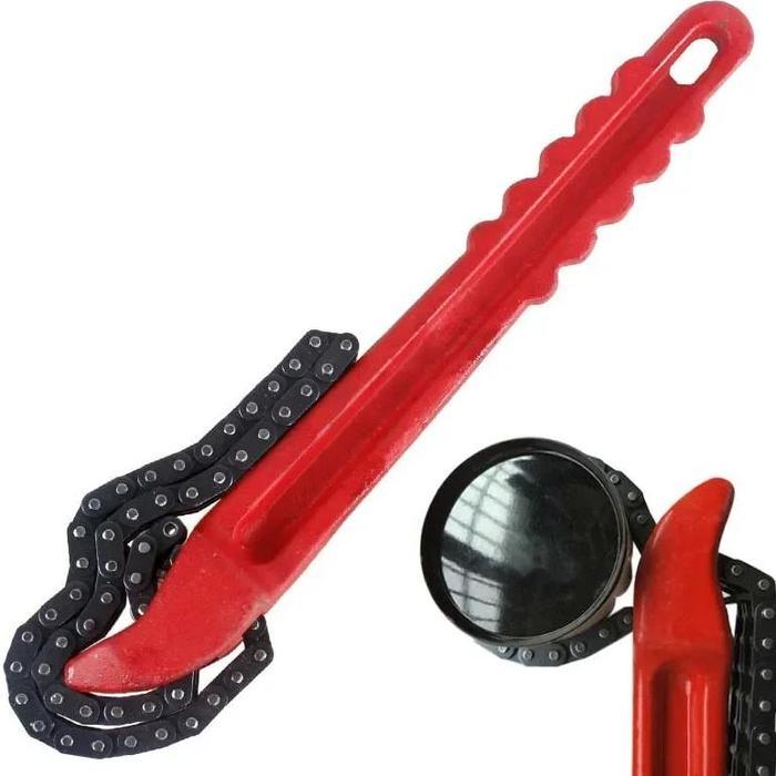 OIL CHAIN WRENCH OIL FUEL FILTER FILTERS REMOVER TOOL CAR ENGINE OIL FILTER CHAIN WRENCH GRIP