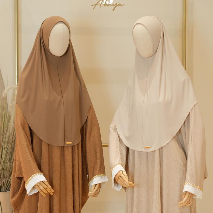 [VHIANA] NAJJAH ABAYA By Vhiana Muslim Wanita Gamis Syari