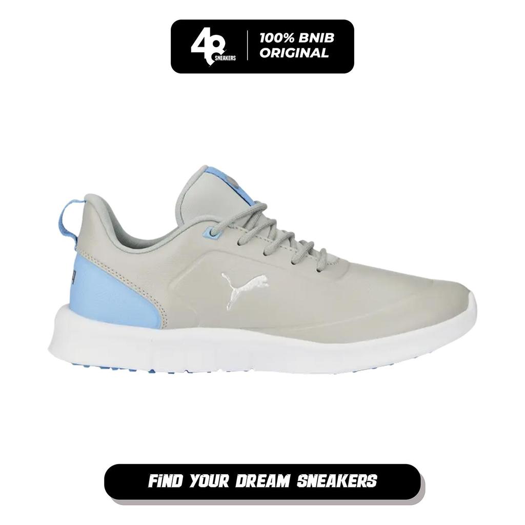 Sepatu Golf Wanita Puma Laguna Fusion Flat Light Gray Day Dream (377530-02) Original