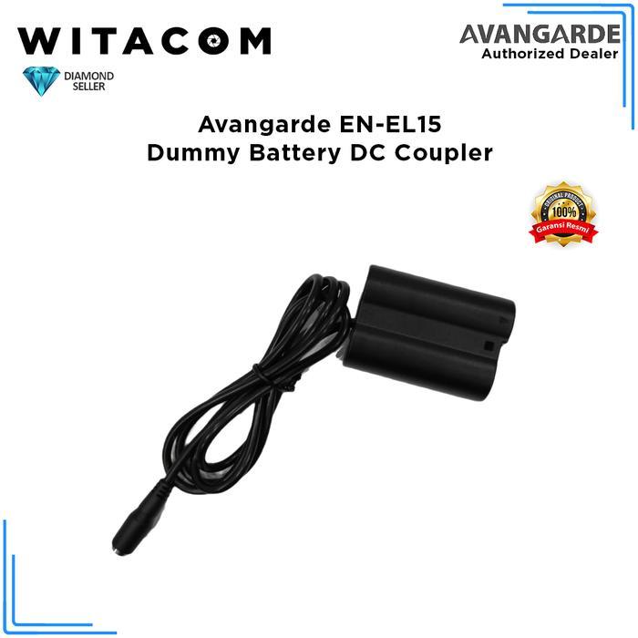 Avangarde En-El15 Dummy Battery Dc Coupler For Nikon Camera