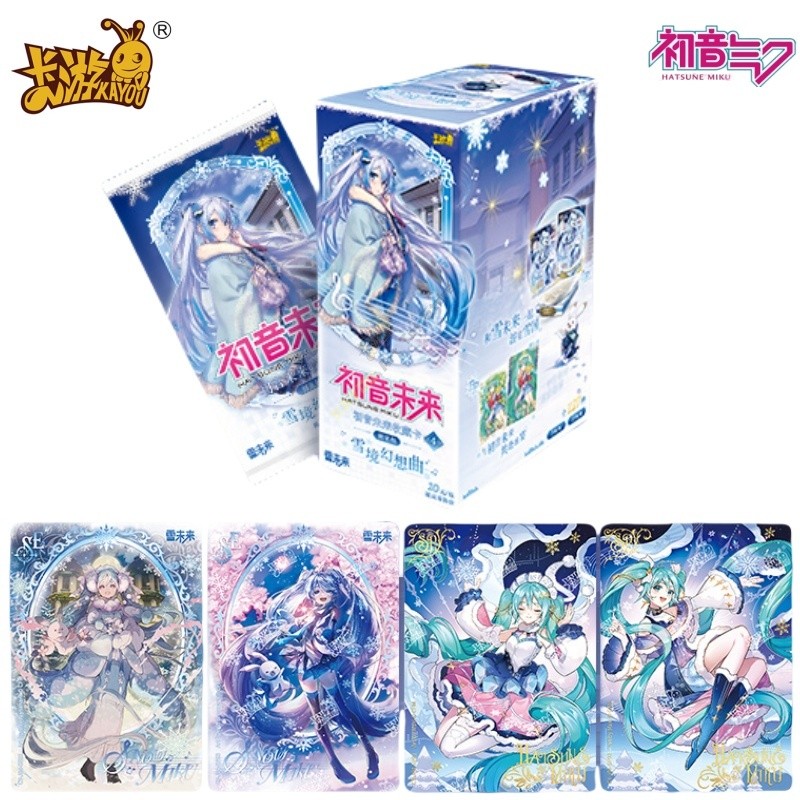 KAYOU Genuine Hatsune Miku Card First Package Series Animation Game Collection Card SE Peripheral
