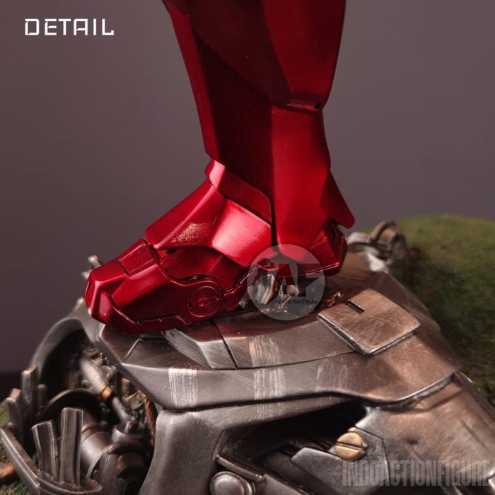 Statue Action Figure Marvel Iron Man MK6 Sideshow Studio Design Recast