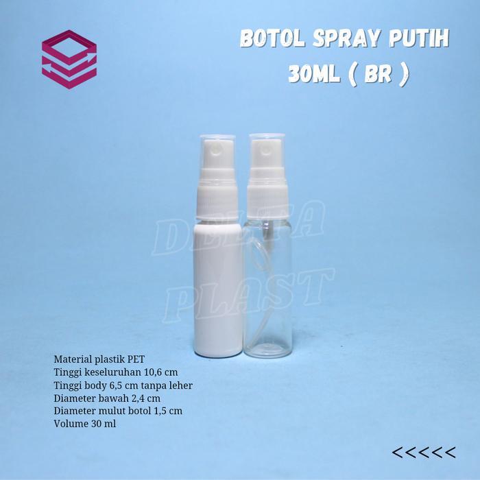 Botol Spray 30 ML Spray Putih