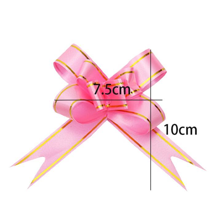 18mm Pita Tarik Sedang Hiasan Parcel Souvenir Pull Flower Ribbon Pita Kado Pita Tarik Pita Serut