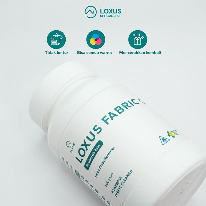 LOXUS FABRIC CLEANER PEMBERSIH NODA BAJU KAIN SARUNG BANTAL