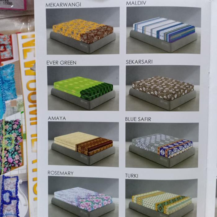 sarung kasur busa tinggi 20 ukuran 100 x 200 / 90 x 200 /80 x 200