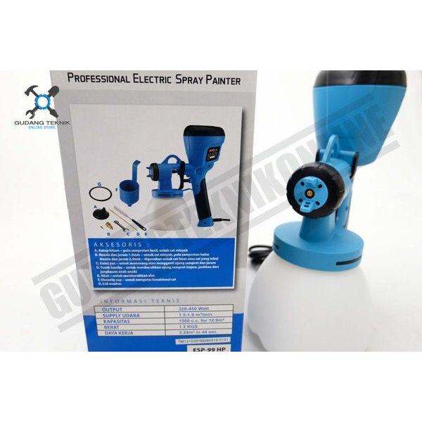 TERMURAH SPRAYGUN MULTIPRO ESP99HP SPRAY GUN ELEKTRIK MULTIPRO ESP 99