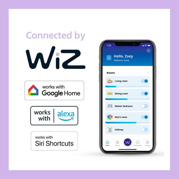 Philips Lampu Spotlight Smart Wifi LED MR16 4.7W GU10 Bluetooth Color RGB GU10 dengan fitting dan