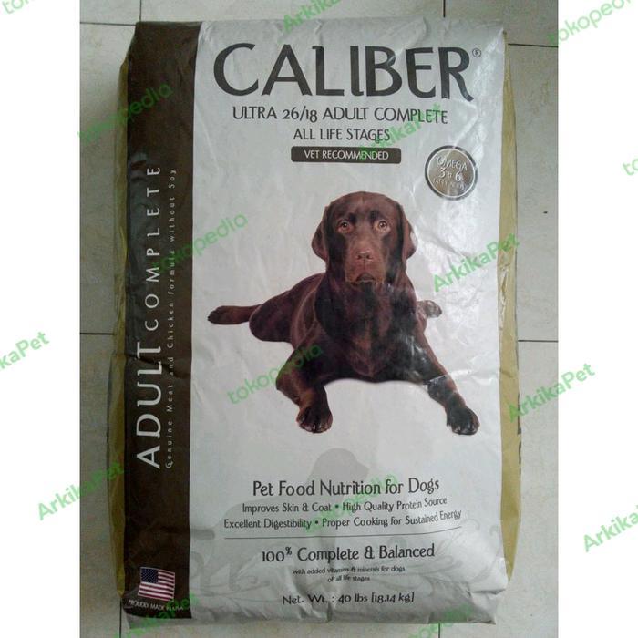Dog food Caliber ultra 18kg