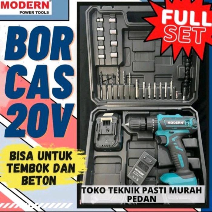 Bor Cas Batrai 20V M-16/Cordless IMPACT Modern M-16 10mm/M16 Set M 16 Baterai 20volt 20v M16Set