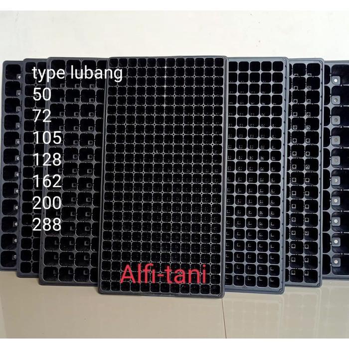 Potray potray LUBANG 200 nampan semai benih cabe dll
