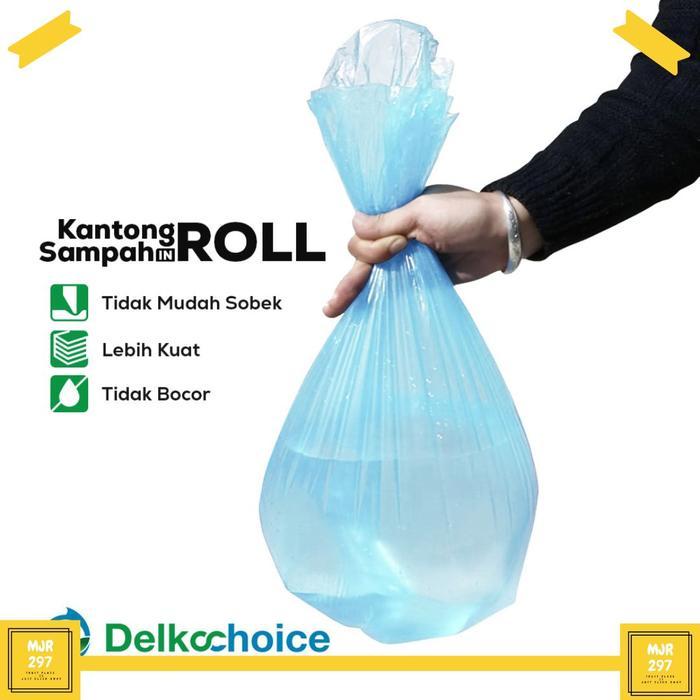 Trash Bag / Kantong Plastik Sampah Warna Warni Delkochoice