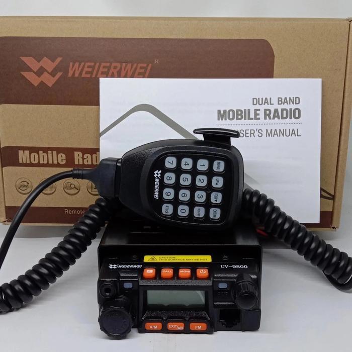 PAKET RADIO RIG MINI MOBIL WEIERWEI VEV9800