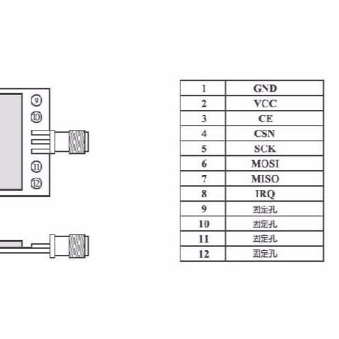 NRF24L01 Ultra Long Range 2100M E01-ML01DP5 Ebyte 20dBm 2.4Ghz +PA+LNA