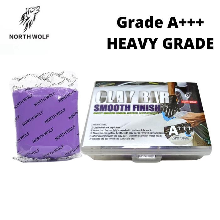 North Wolf Clay Bar 100gr, Northwolf claybar poles pad Overspray A+++