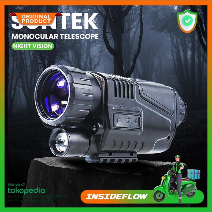 Teropong Monokular Jarak Jauh Night Vision Monocular Telescope Berburu