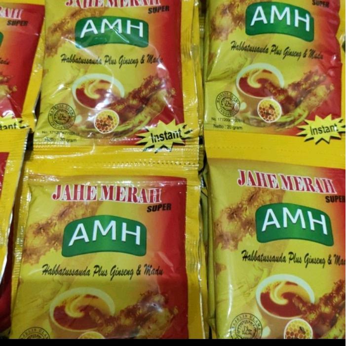 "New" Jahe Merah Super Jahe Merah Plus Ginseng Habbatussauda Madu