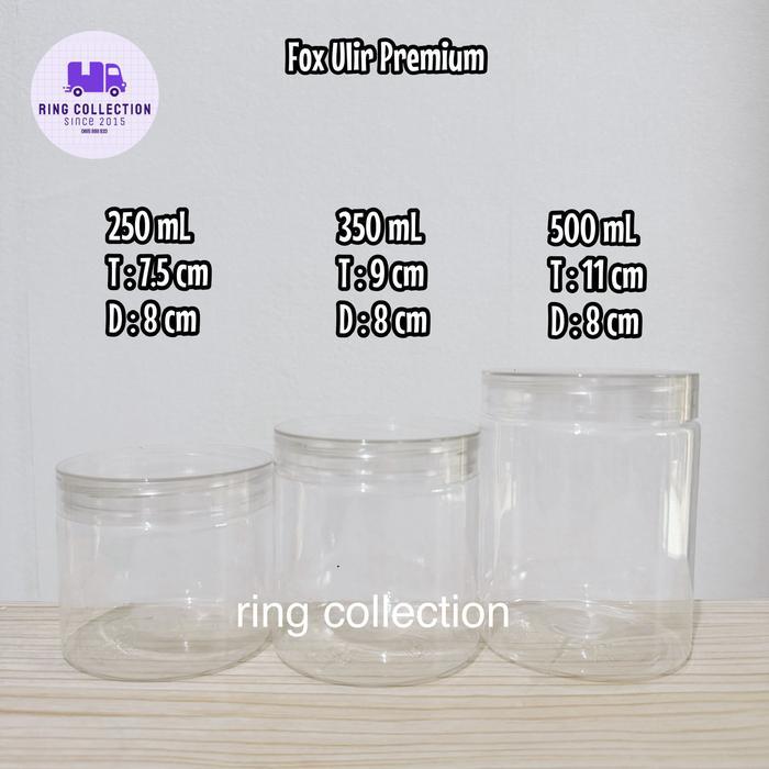 Toples JAR FOX ULIR 250-350 ml jar kue kering toples kue kering prom