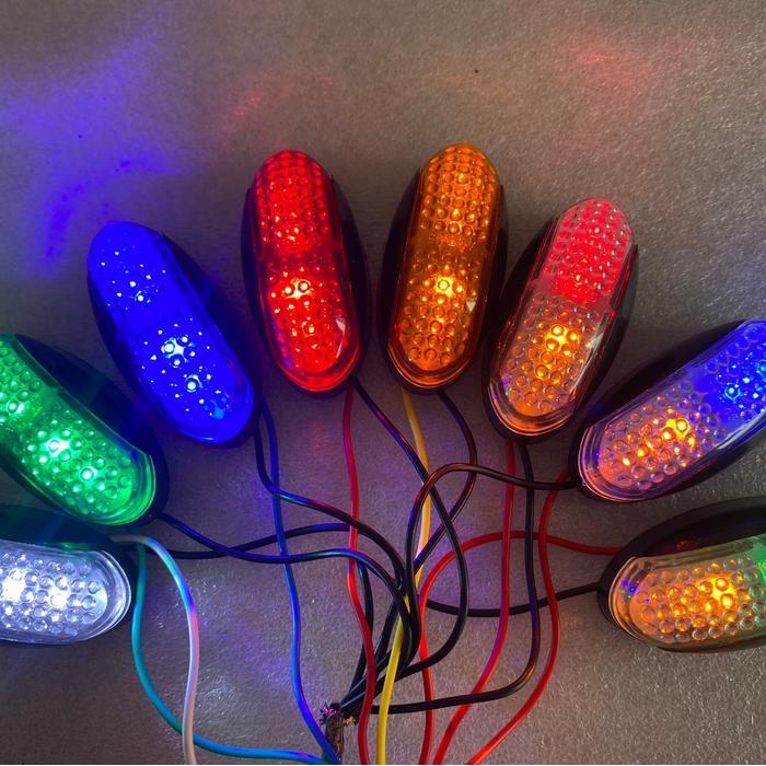 "New" Lampu Led Truk Bis Ulat Bulu 24 Volt