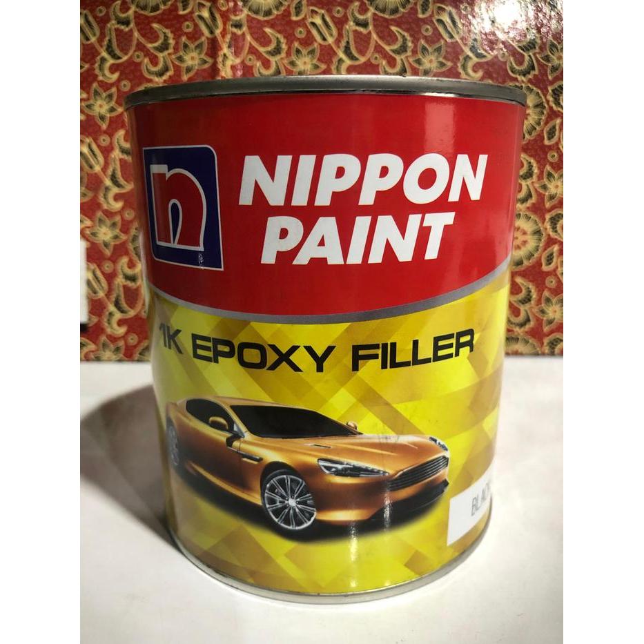 Nippon Paint 1K Epoxy Filler Cat Dasar (Black) Co