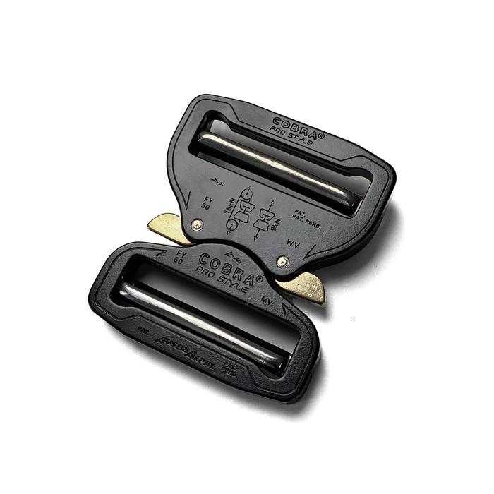 ORIGINAL Life Behind Bars - COBRA ProStyle 2'' Quick Release Adjustable Belt Buckle - Matte Black
