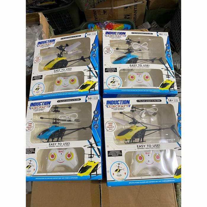 Mainan Remote Control Helikopter-Rc Helikopter-Rc Helicopter Sensor Baterai Kado