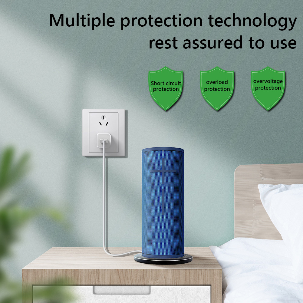 Charging Stand Pad Professional Speaker Charger for Logitech Ultimate Ears Boom 3/UE Megaboom 3