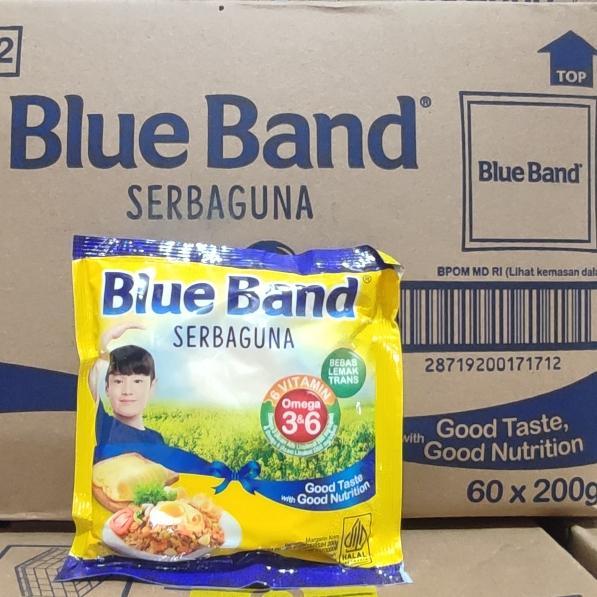 Blue Band Serbaguna 200gr 1 dus isi 60 pcs