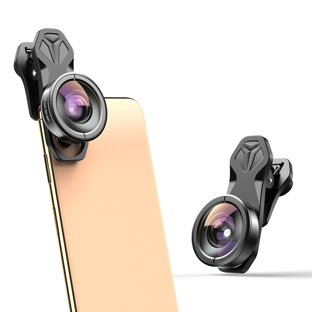 APEXEL optic phone lens HD 170 degree super wide angle lens Camera optical Lenses for iPhonex xs max