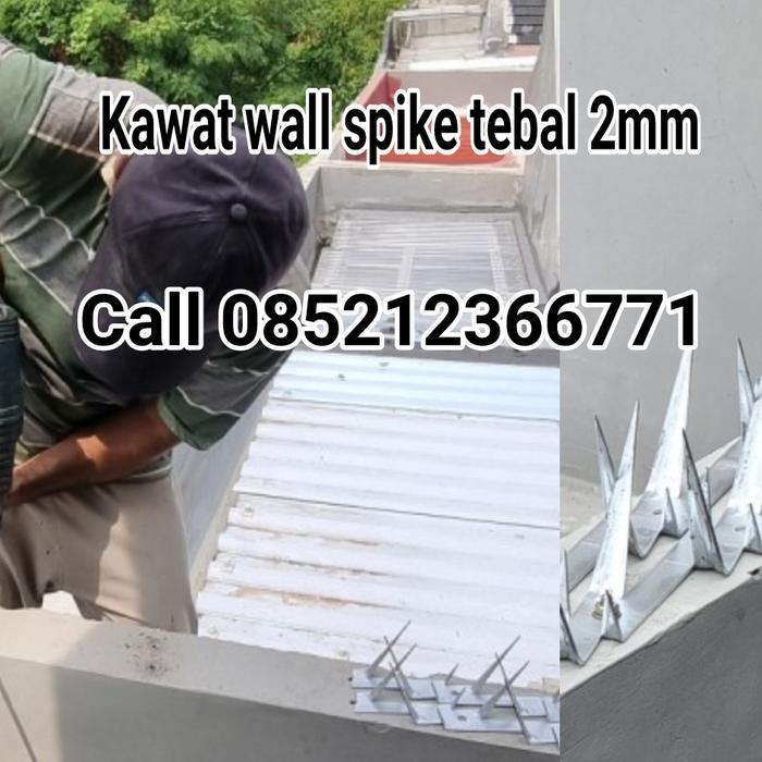 Best Seller Kawat Duri Wall Spike Type 2 Tebal 2Mm Kuat Dan Tak Mudah Bengkok Original