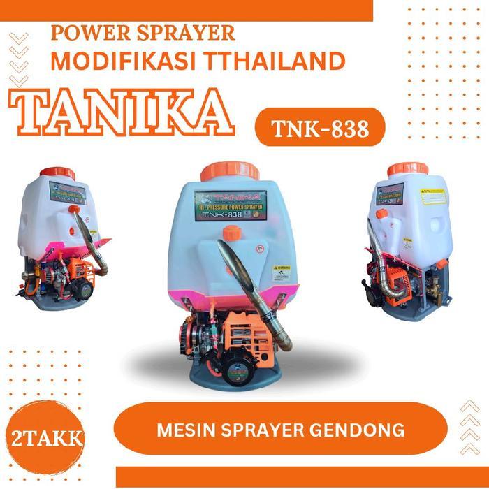 Tanika Power Sprayer Modifikasi 2Tak TNK-838 Mesin Sprayer Gendong 2Tak Mesin Sprayer Modifikasi 2Ta