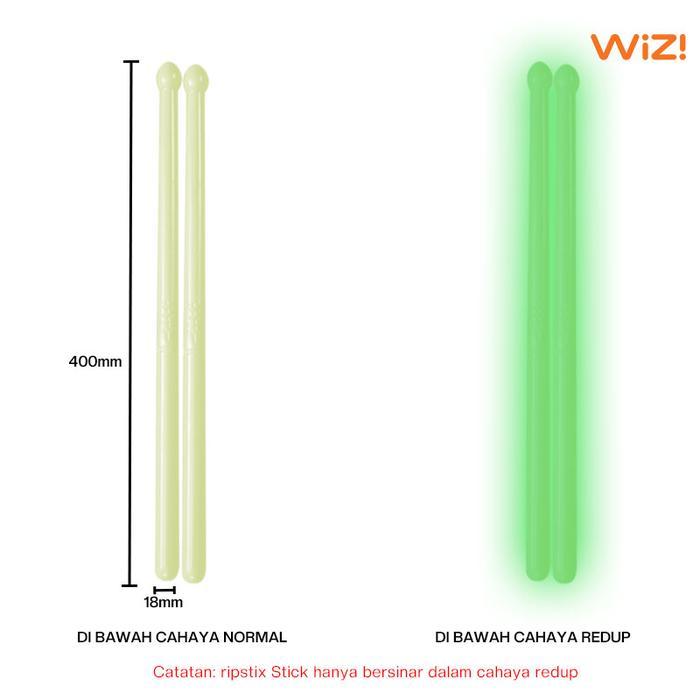 Promo Wizi Poundfit Stick Ripstick Bercahaya Ripstix Stick Nylon Workout Ripstick Outdoor