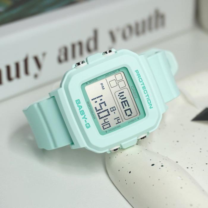 Sedia BABY-G BGD-10-3DR Jam Tangan Wanita Digital BabyG BGD-10-3 BGD10 BGD 10 3DR