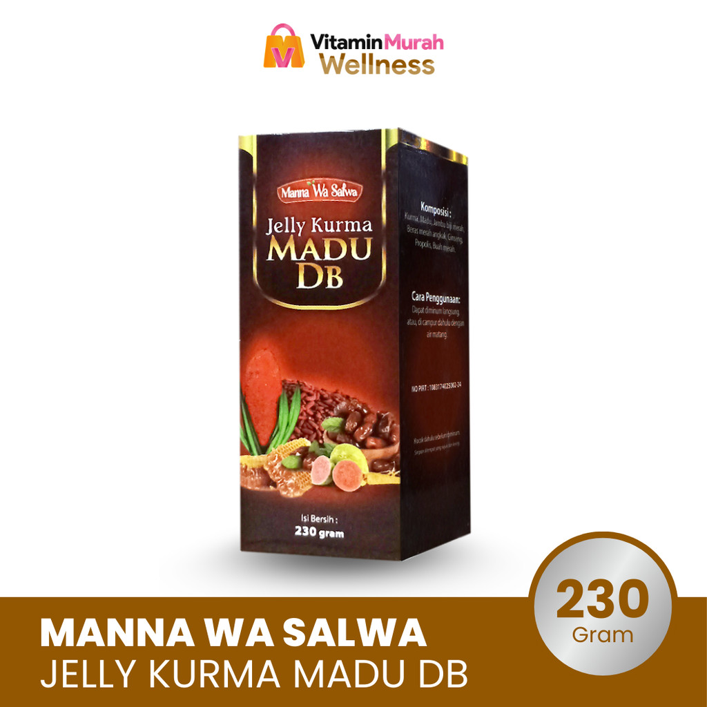 JELLY KURMA MADU DB MANNA WA SALWA ISI 230 Gr