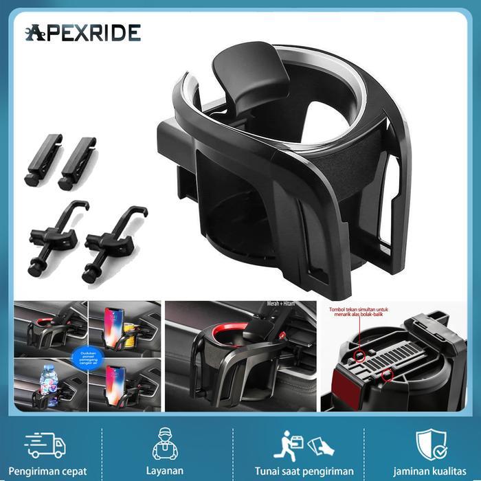 Car Cup Holder 2in1 Car Phone Holder Tempat Botol Mobil Hp Cup Botol Minuman Mobil Car Cup Holder
