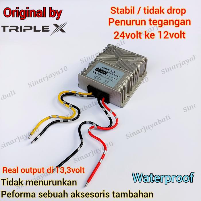 Step Down 24V To 12V Truk Stepdown Bis 24 Ke 12 Penurun Tegangan Dc