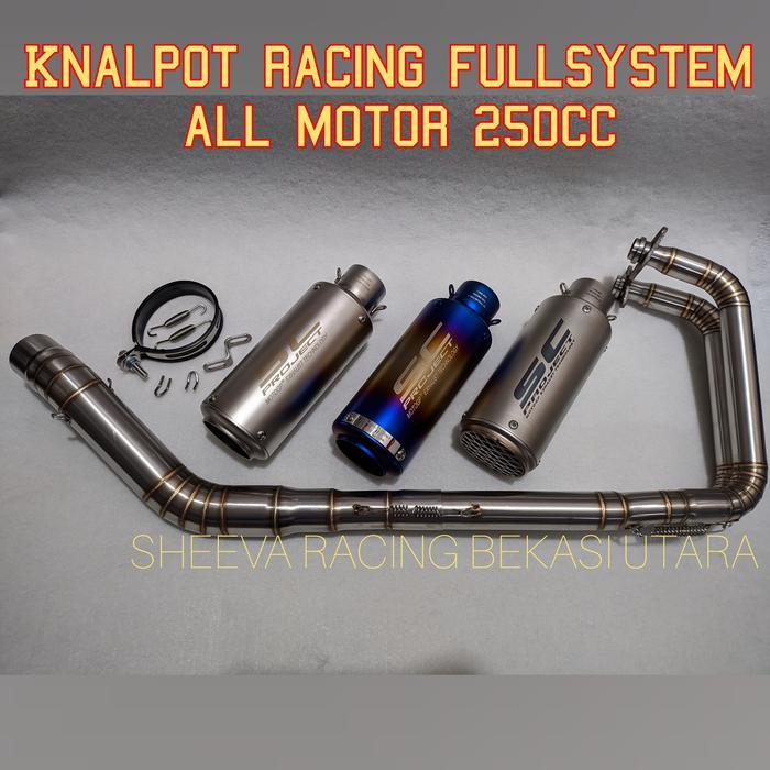 Knalpot Racing Sc Project Import Taiwan R25 Ninja 250 Old Ninja 250 Fi