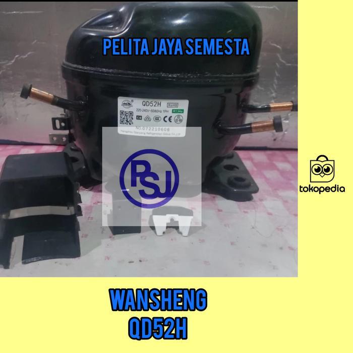 HARGA DISKON Kompresor Wansheng QD52H / / Compressor Kulkas QD52H
