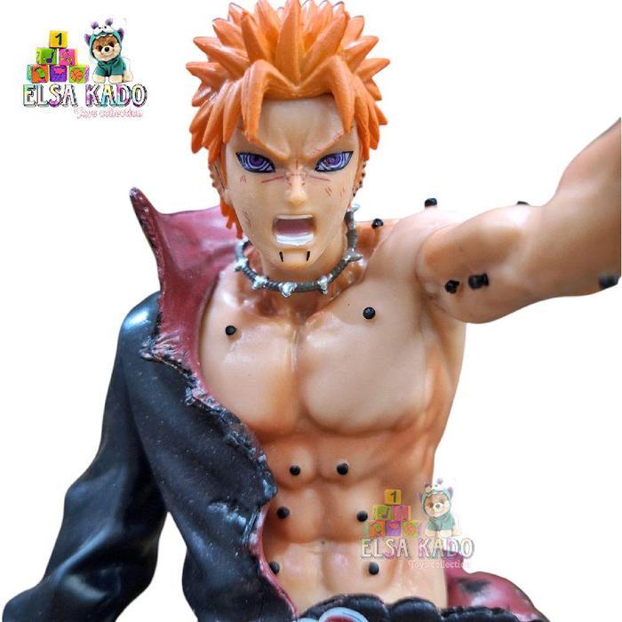 Action Figure Pain Akatsuki Diorama 32Cm Statue Cw Studio Design Recast Collectible Anime Naruto