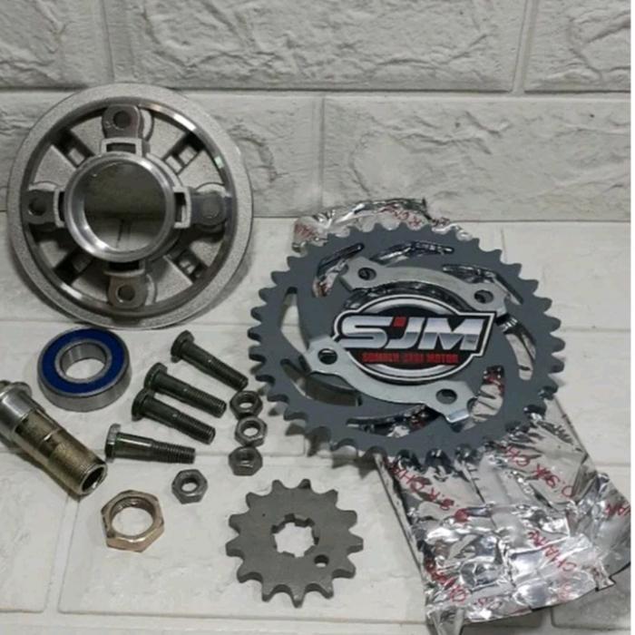 Bos-Baut-Laher Bearing-Dudukan-Ger Gir Belakang Depan Rantai V80 V75