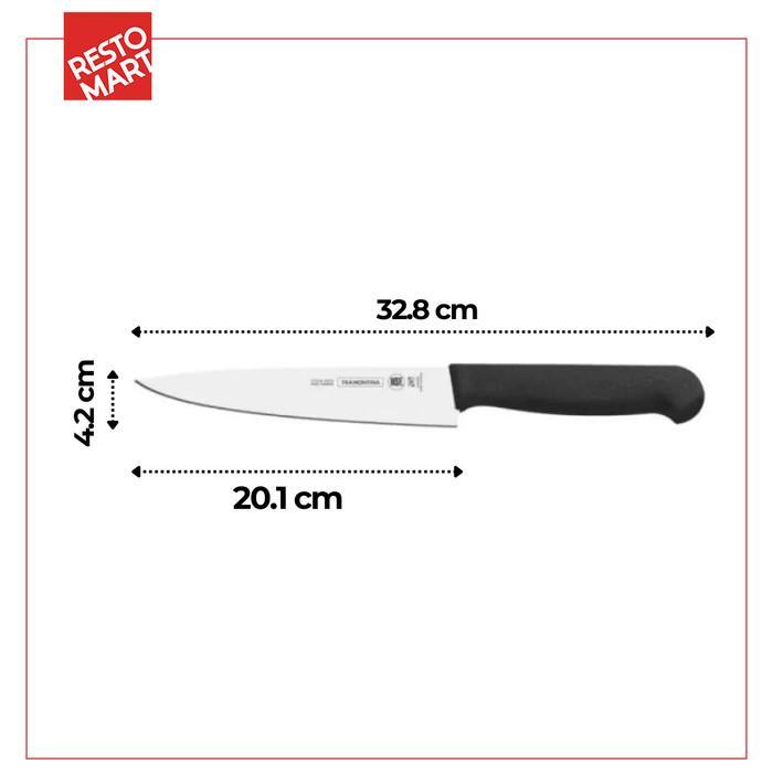 Pisau Daging / Pisau Daging 20 Cm / Meat Knife Proffesional 8" Tramontina Stainless Steel (1511590)