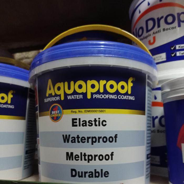 Aquaproof 4 kg Abu, Putih, Transparan